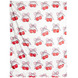 Bow Cherry Blanket - Denny's