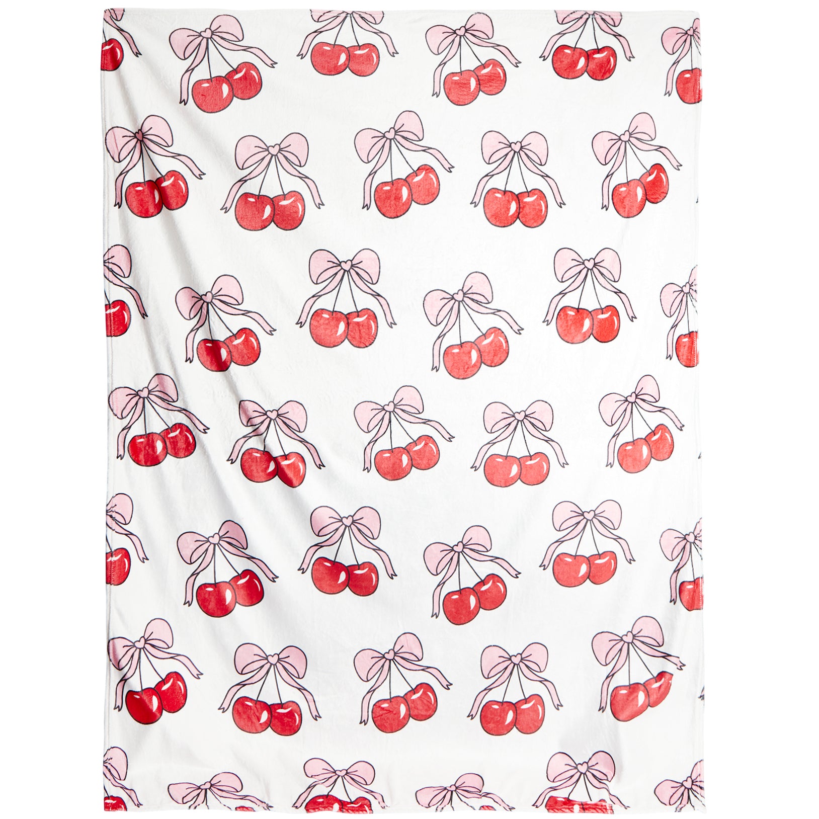 Bow Cherry Blanket - Denny's