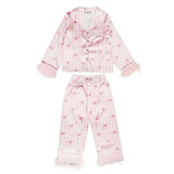 Bows Feather Silky Set PJ