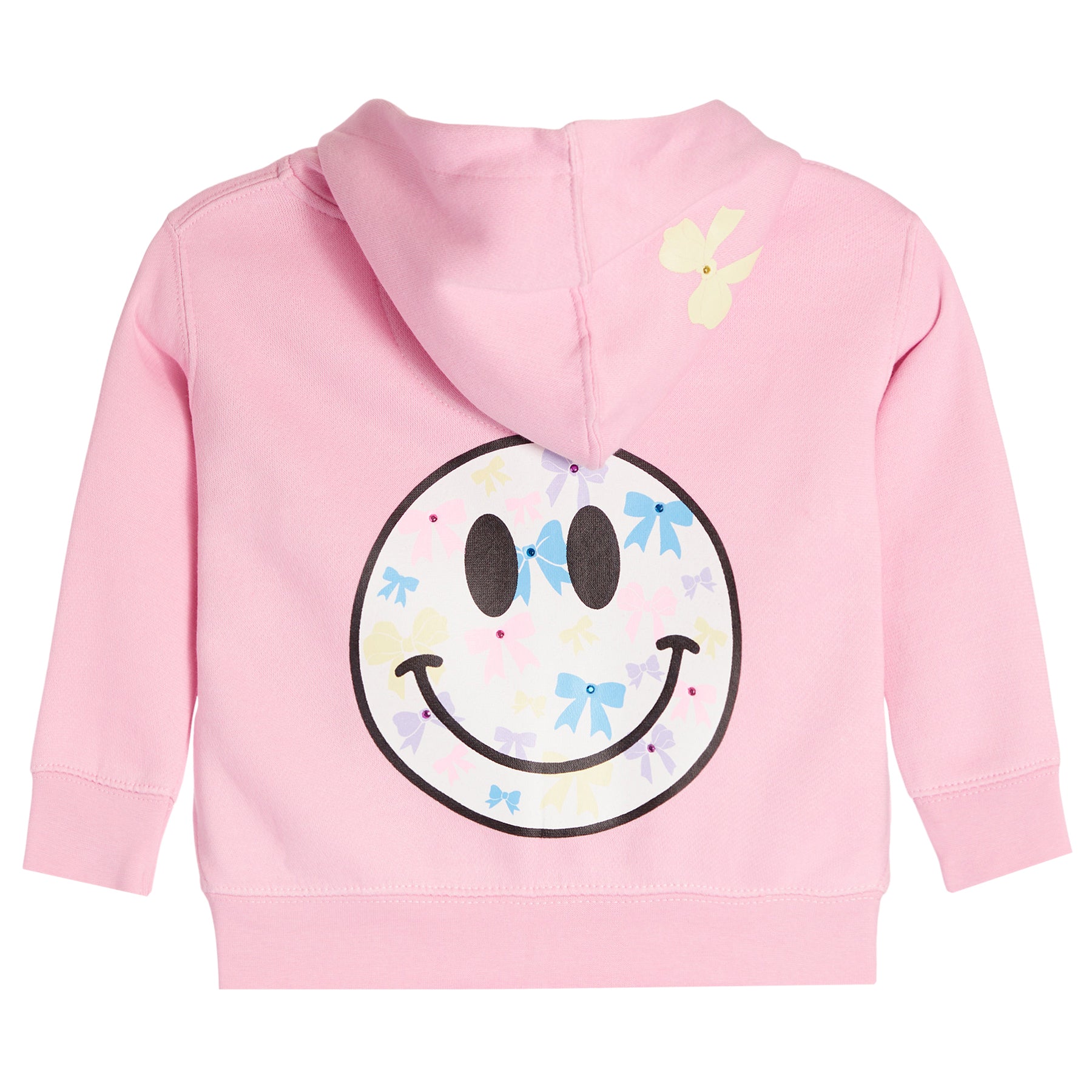 Bow Smiley Zip Hoodie - Denny's