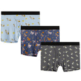 3pk Printed Boxer Brief - Youth