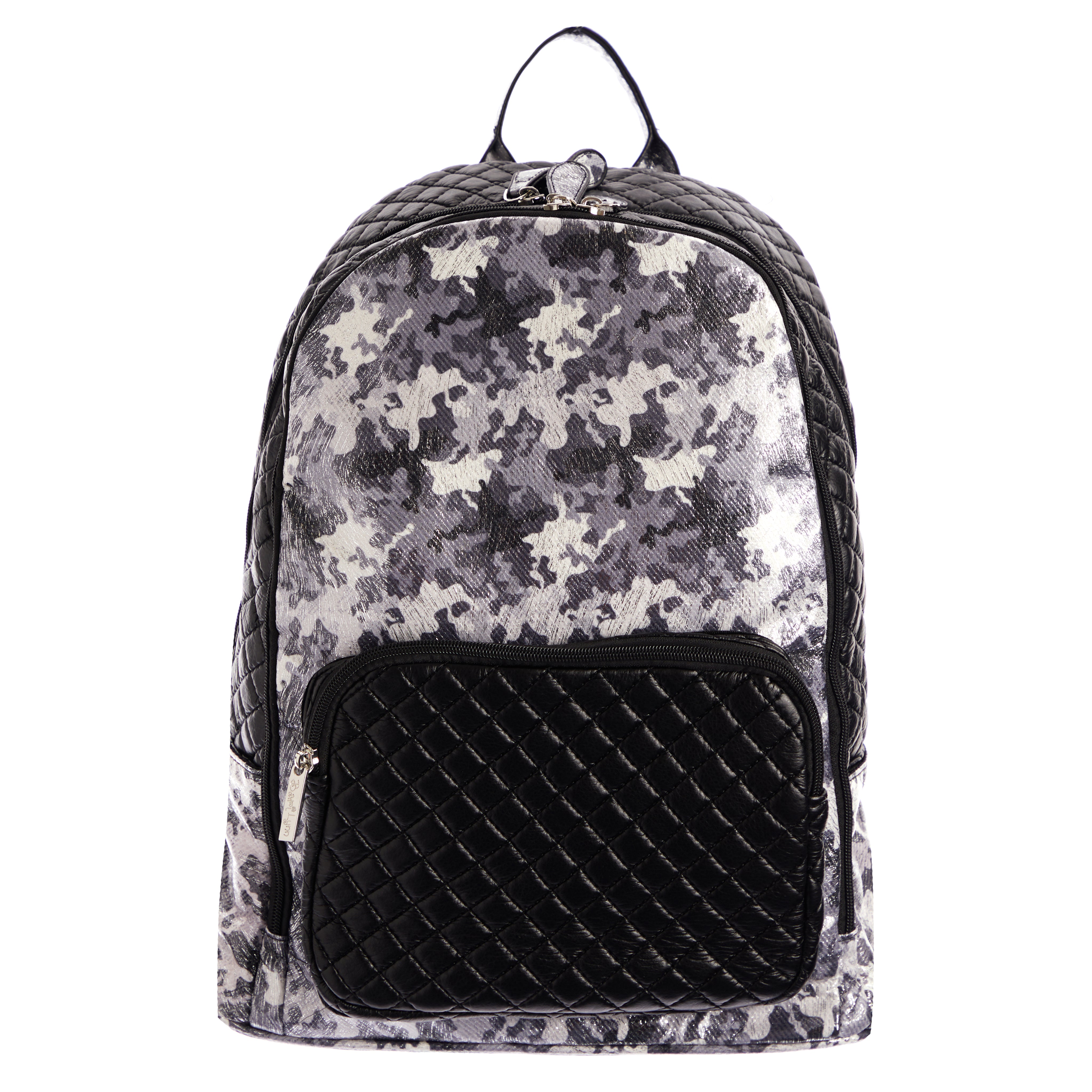 Camo Pocket Black Backpack - Denny's