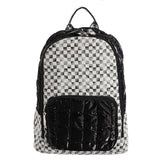 CheckTop Black Backpack - Denny's