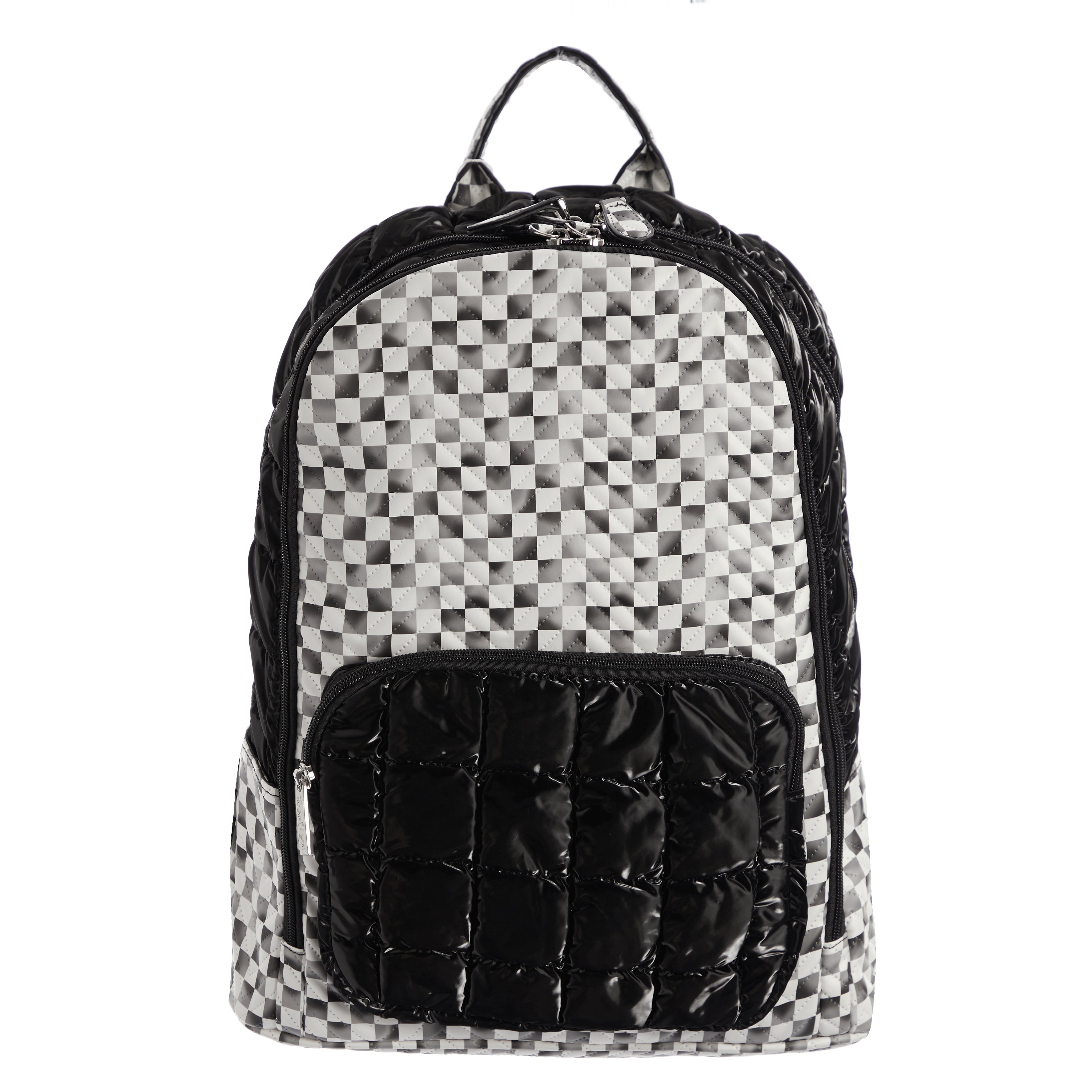 CheckTop Black Backpack - Denny's