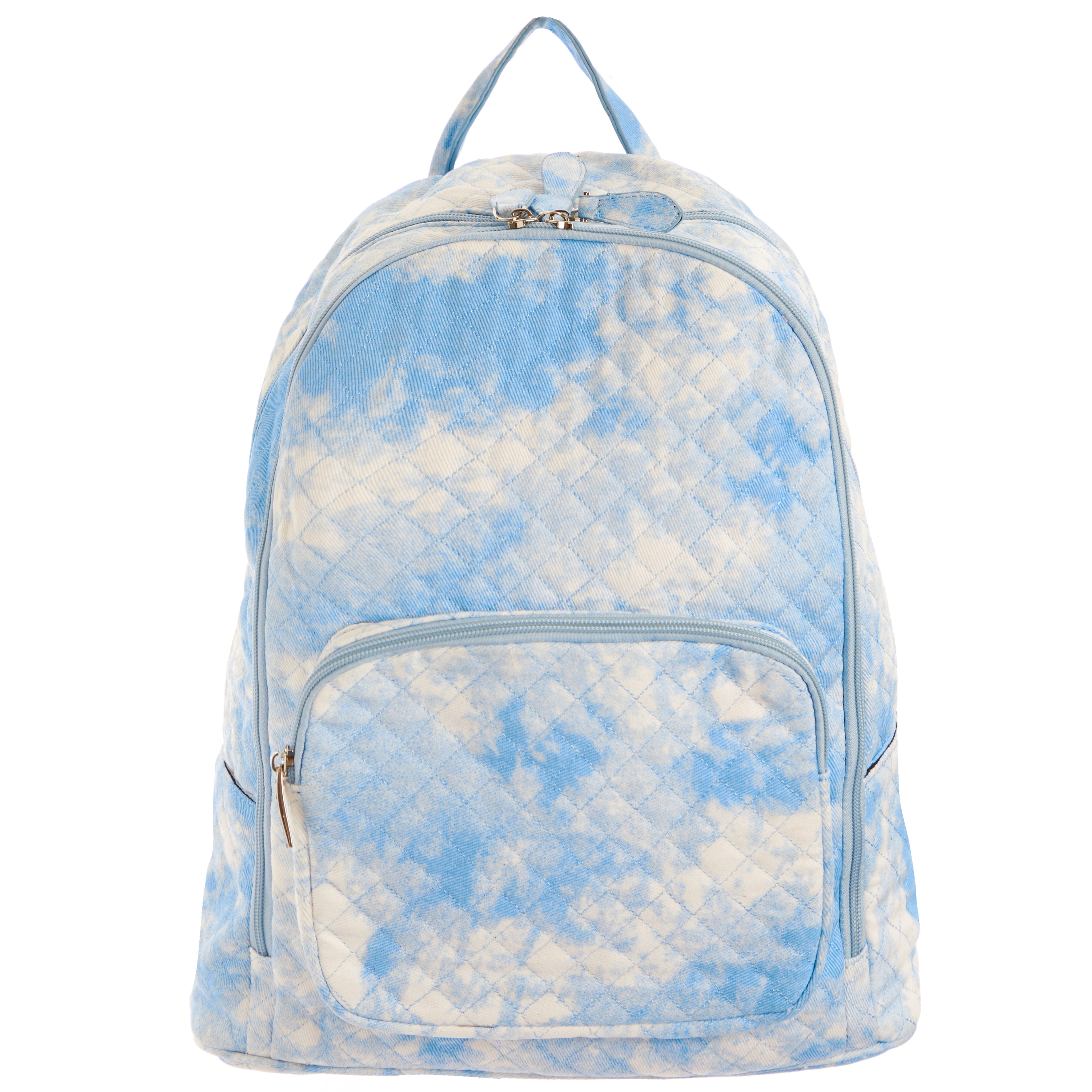 Tie Dye Denim Blue Backpack - Denny's
