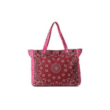 Bandana Print Canvas Tote