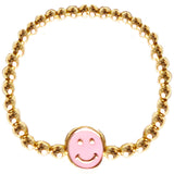 Enamel Smiley Bracelet - Denny's