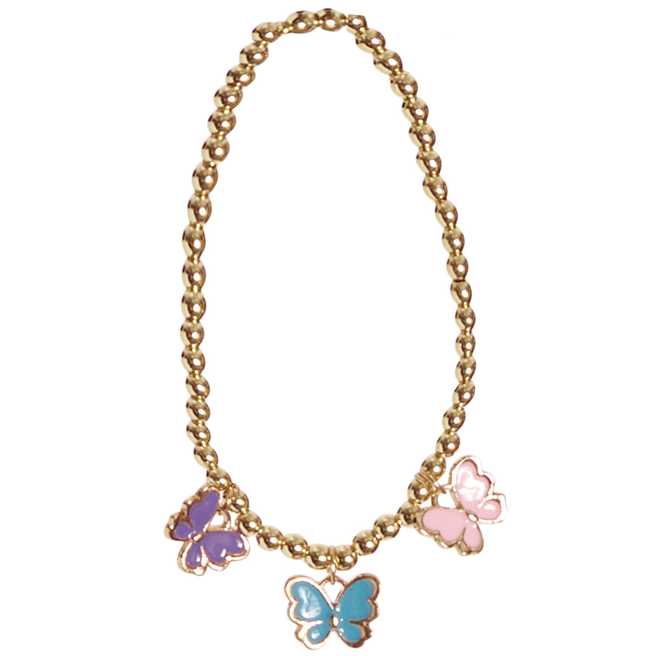 Multi Color Butterfly Bracelet - Denny's