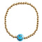 Smile Face Beaded Bracelet - Denny's