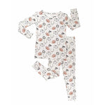 Toddler Lounge 2pc Football Long Sleeve Set - Denny's