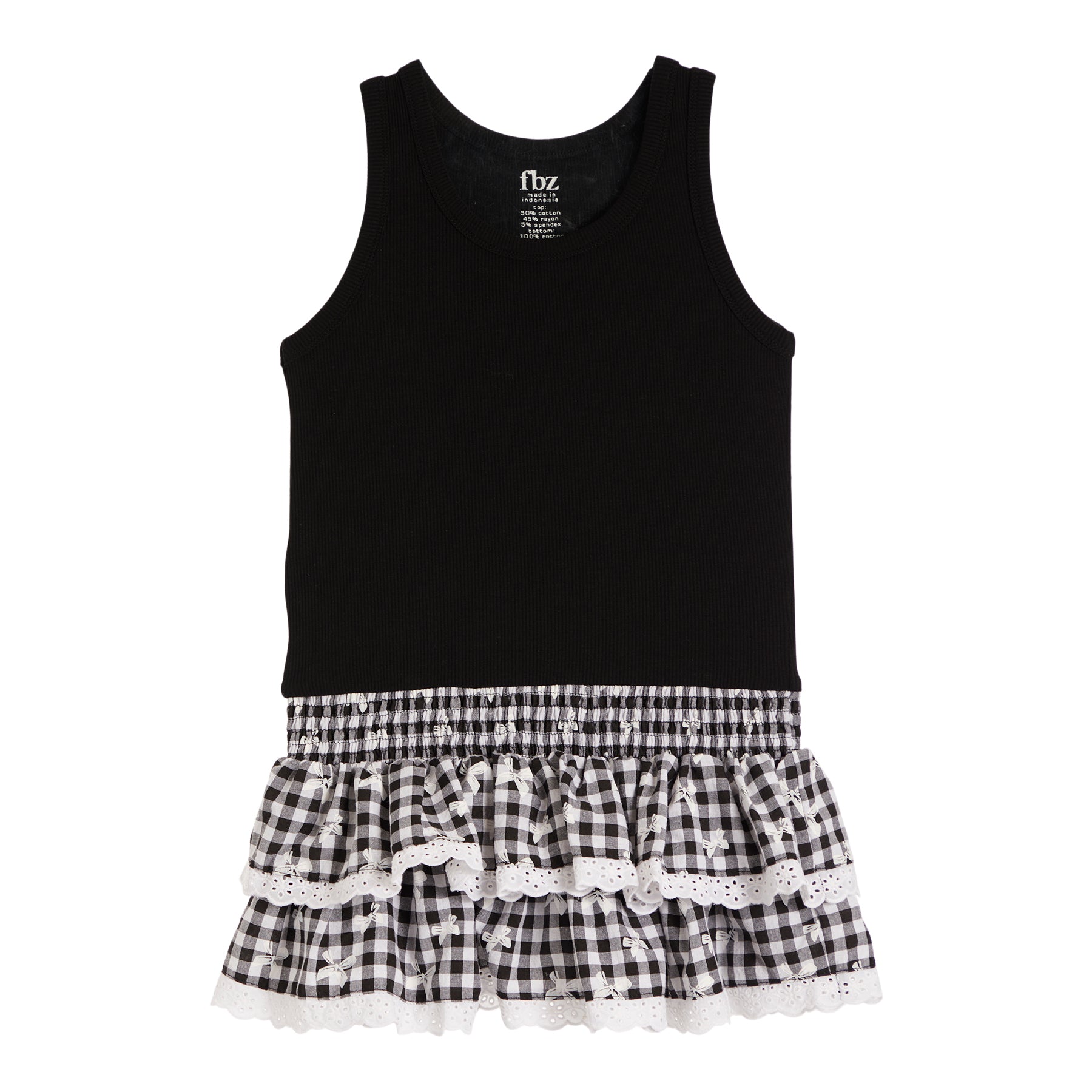 slim fit white dress shirt Dress With Black And White Gingham Bottom – Denny's X Lester's