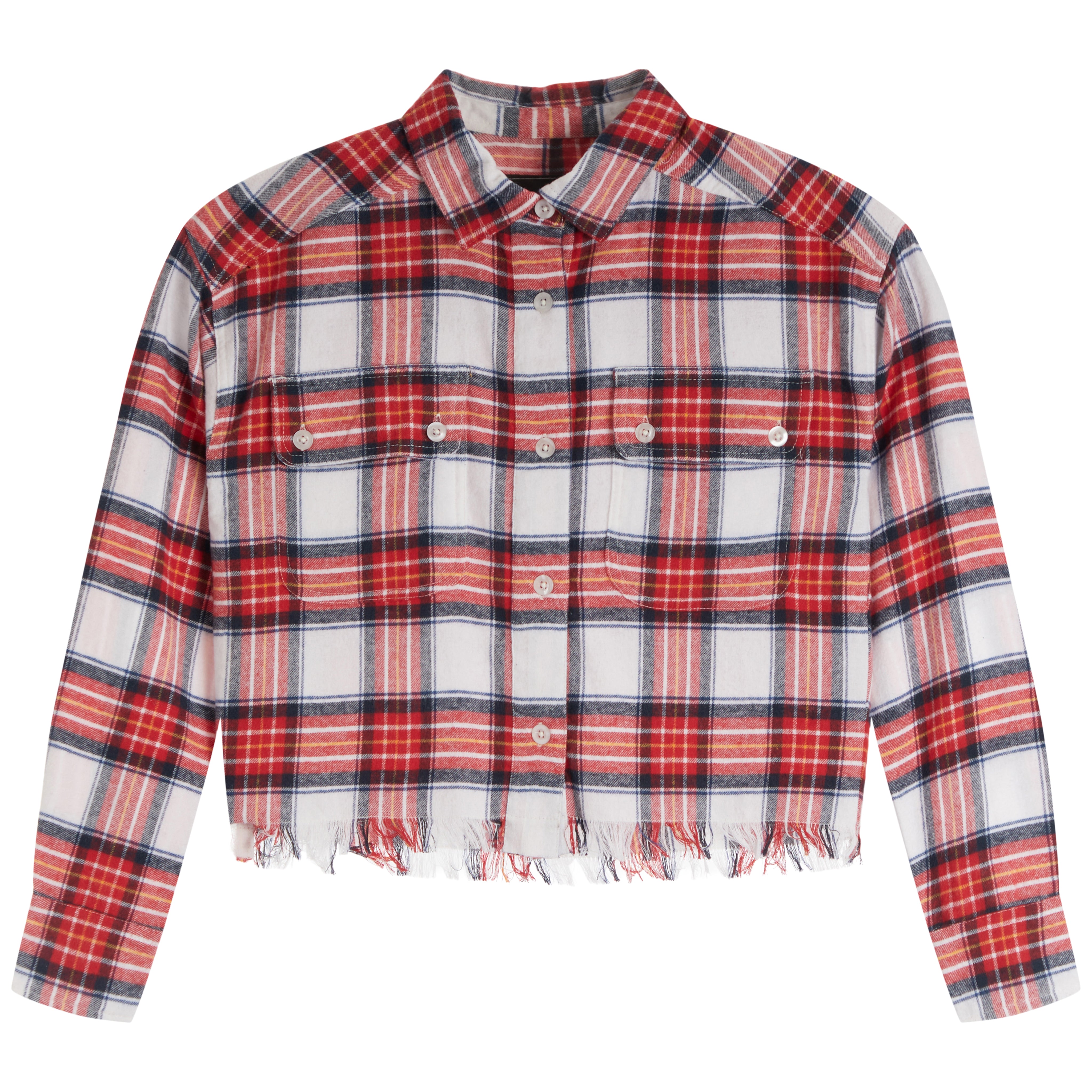 Bree Plaid Long Sleeve Shirt - Denny's