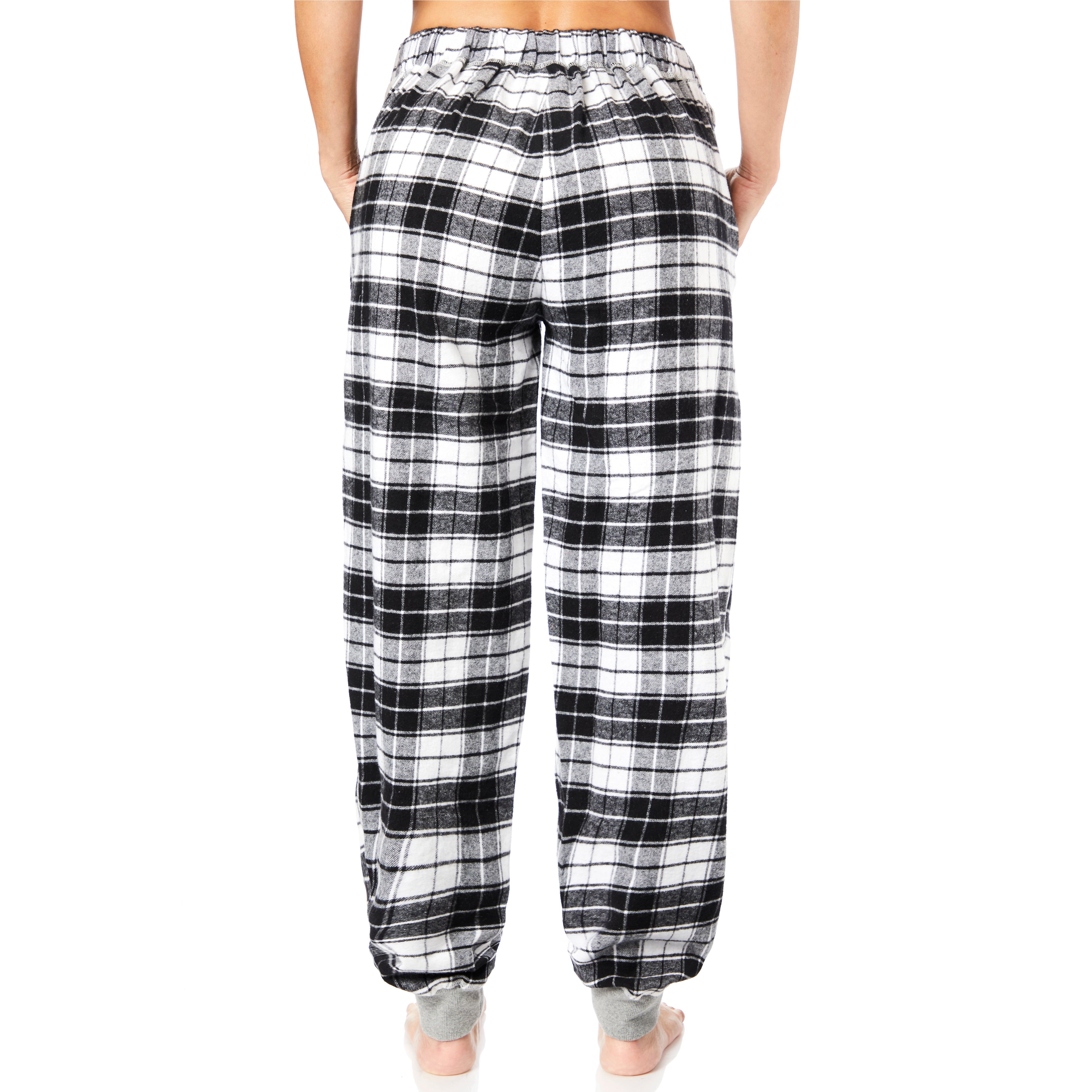 Bree Plaid Jogger - Denny's