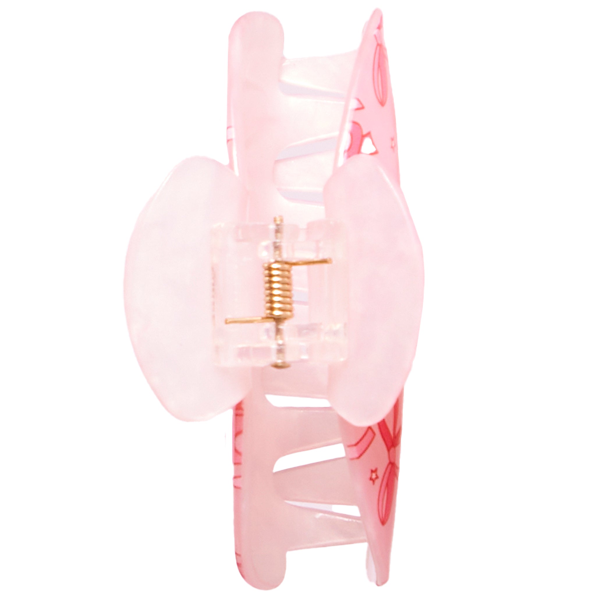 Pink Ribbon Bow Claw Clip - Denny's