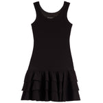 Brielle Rib Dress Flounce Bottom - Denny's