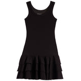 Brielle Rib Dress Flounce Bottom - Denny's