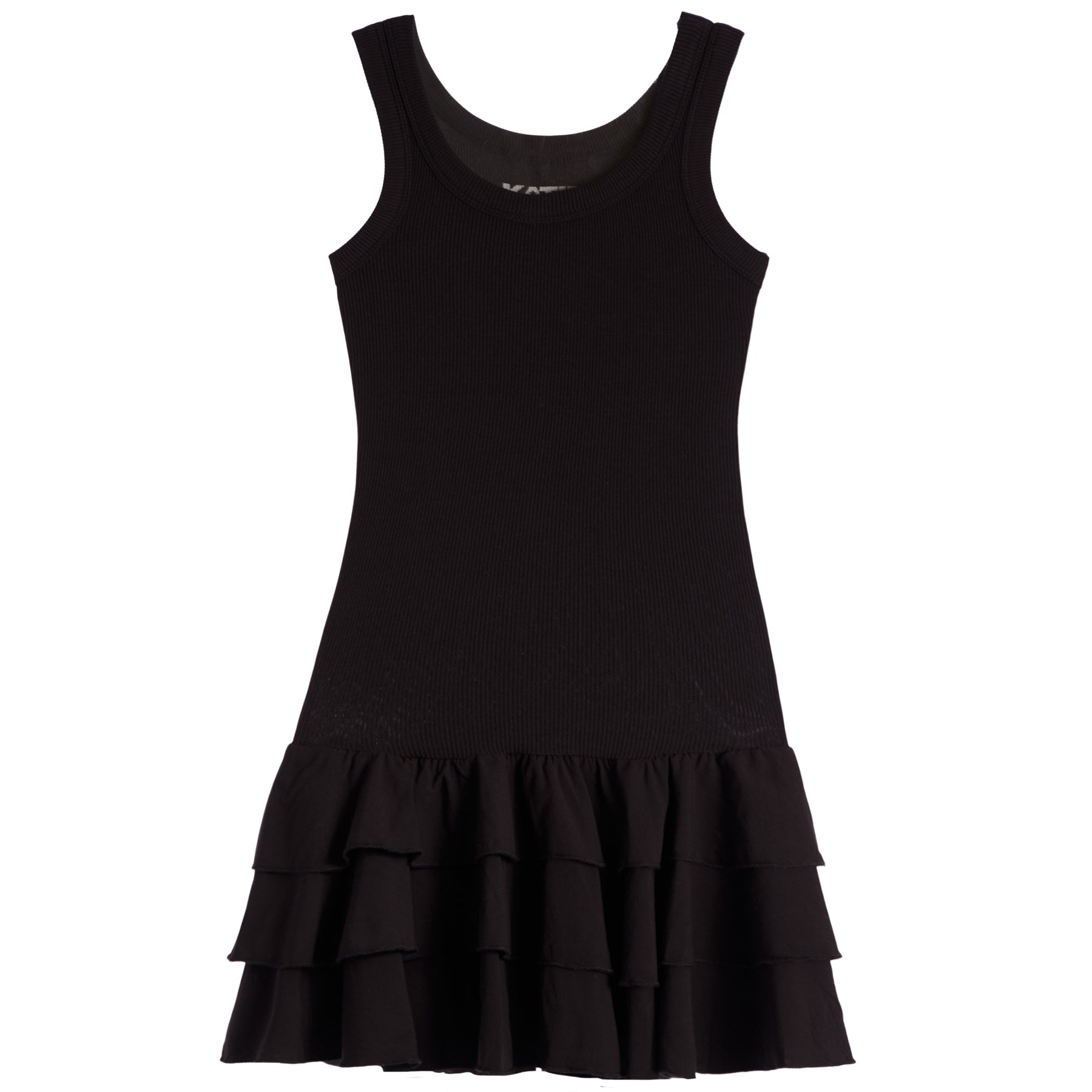 Brielle Rib Dress Flounce Bottom - Denny's