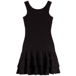 Brielle Rib Dress Flounce Bottom - Denny's