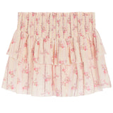 Brooke Floral Stripe Smock Skirt - Denny's