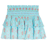 Brooke Floral Stripe Skirt - Denny's