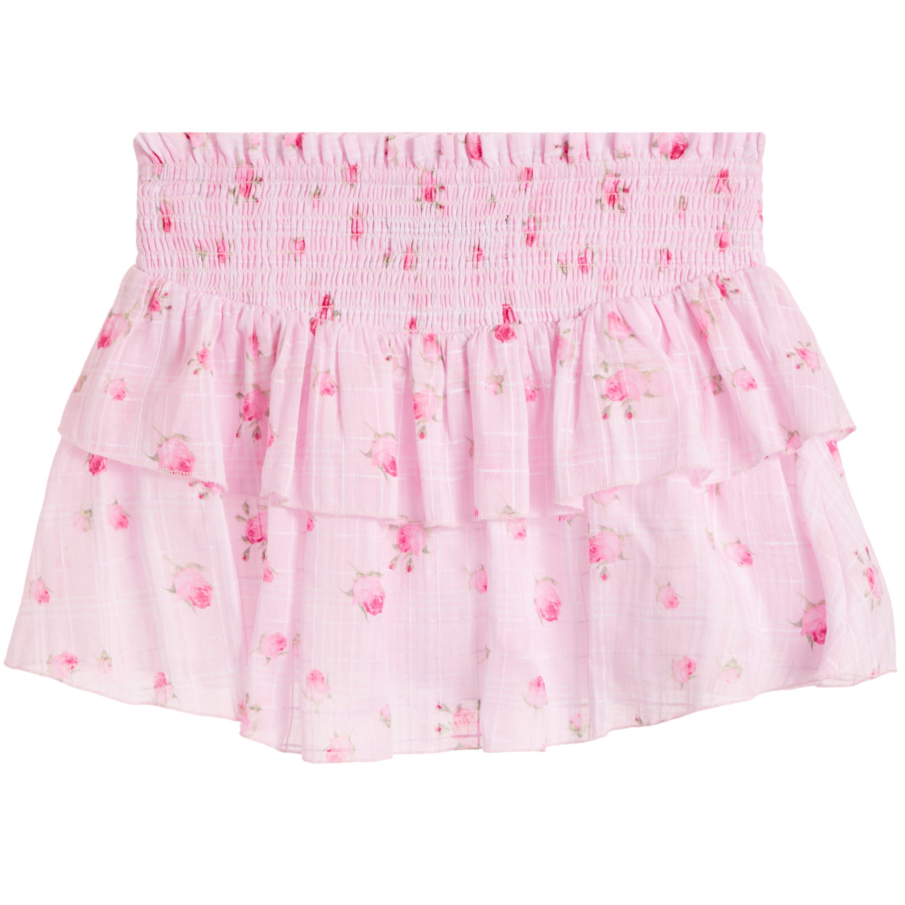 Brooke Pink Rose Smock Skirt