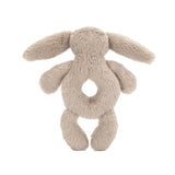 Bashful Beige Bunny Ring Rattle