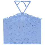 Eyelet Tube Top