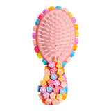 Clay Bead Flowers Brush