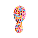 Clay Bead Flowers Brush