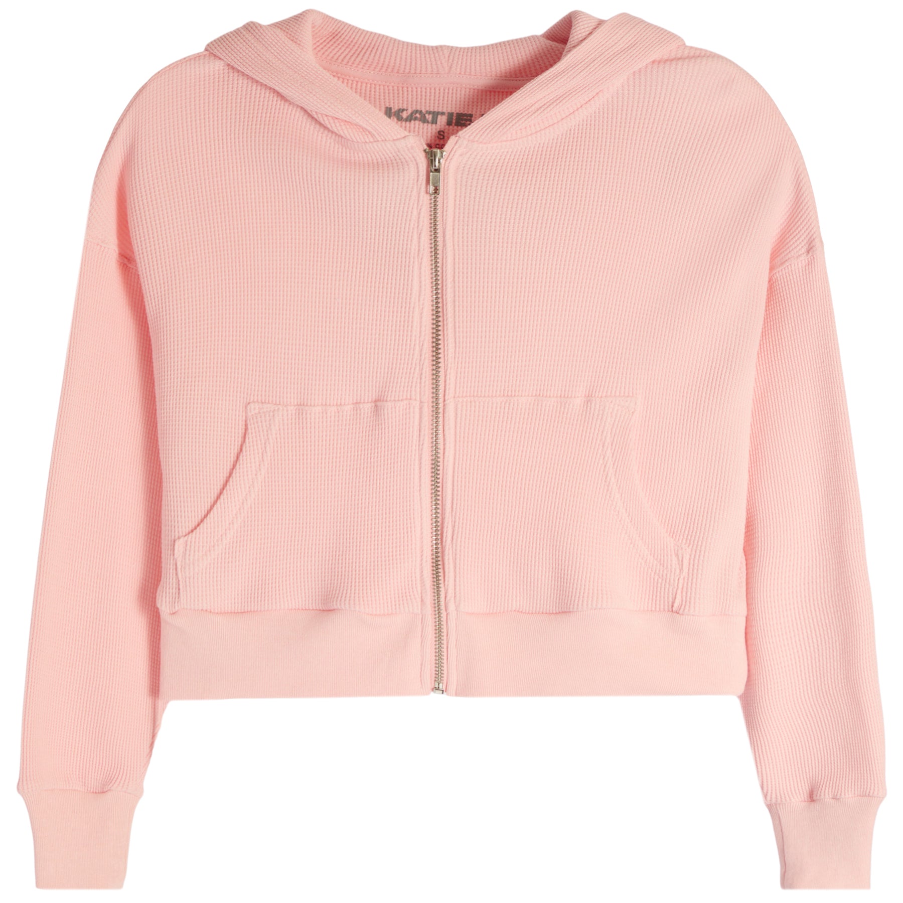 Waffle Zip Hoodie - Denny's
