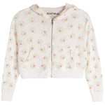 Floral Summer Waffle Zip Hoodie - Denny's