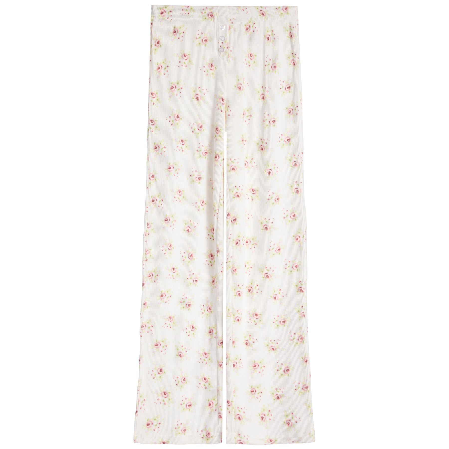 Floral Summer Waffle Pant - Denny's
