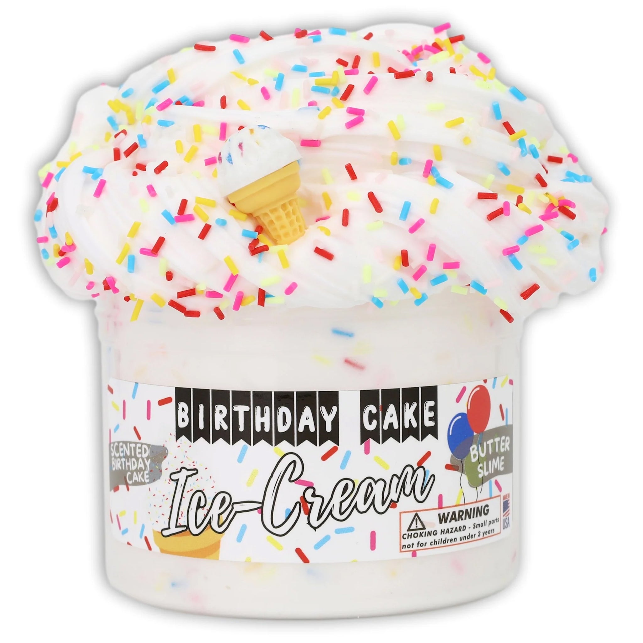 Birthday Cake Butter Slime - Denny's