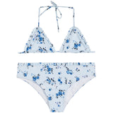 2pc Ruffle Floral Bikini
