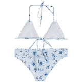 2pc Ruffle Floral Bikini