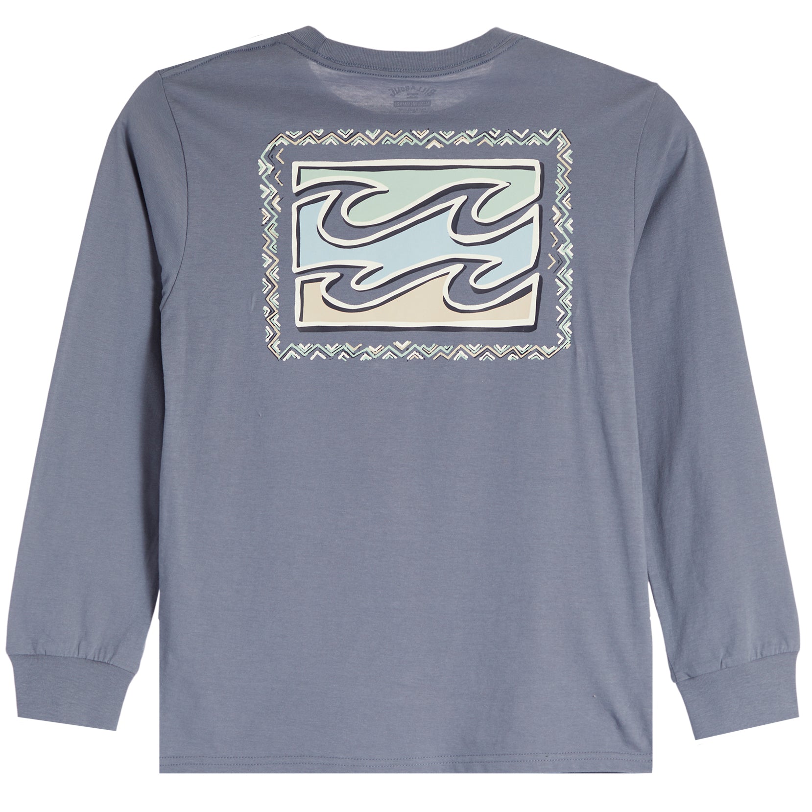 Crayon Wave Long Sleeve Tee - Denny's