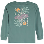 Skelly Card Long Sleeve Tee - Denny's