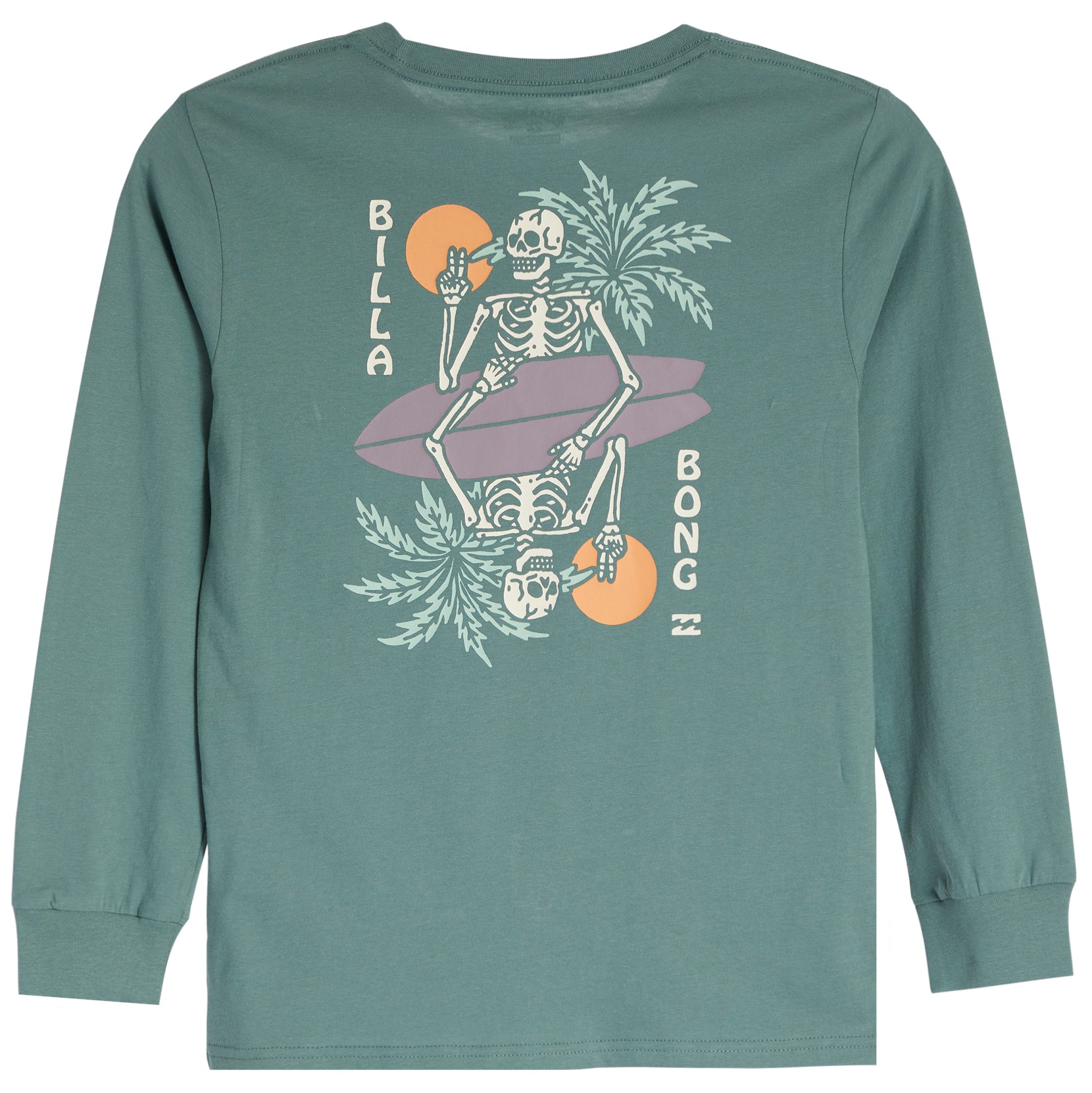 Skelly Card Long Sleeve Tee - Denny's