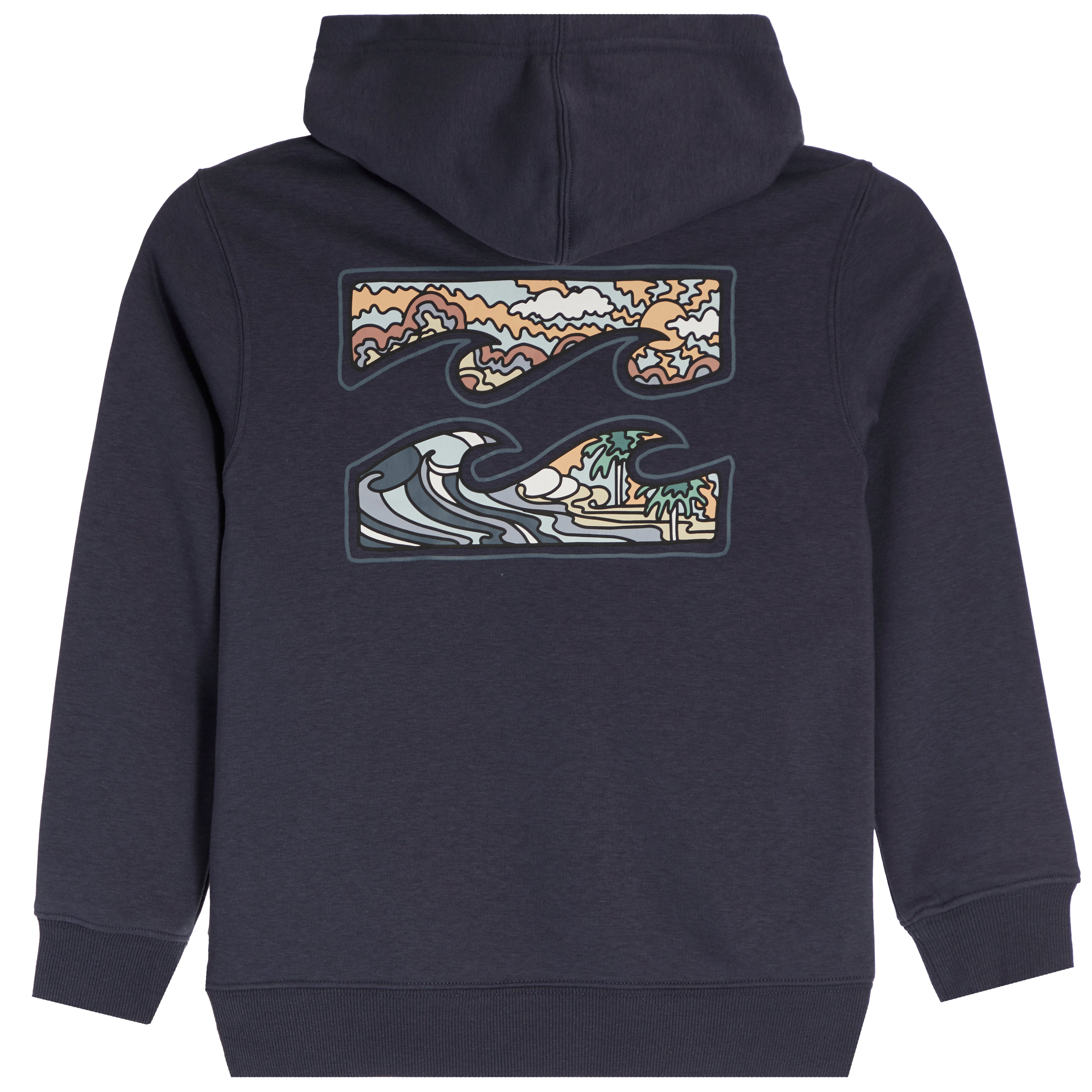 Crayon Wave Hoodie - Denny's