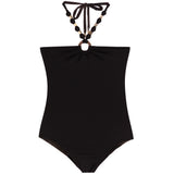 1pc Halter With Gold