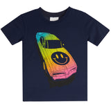 Ombre Smiley Car Tee - Denny's