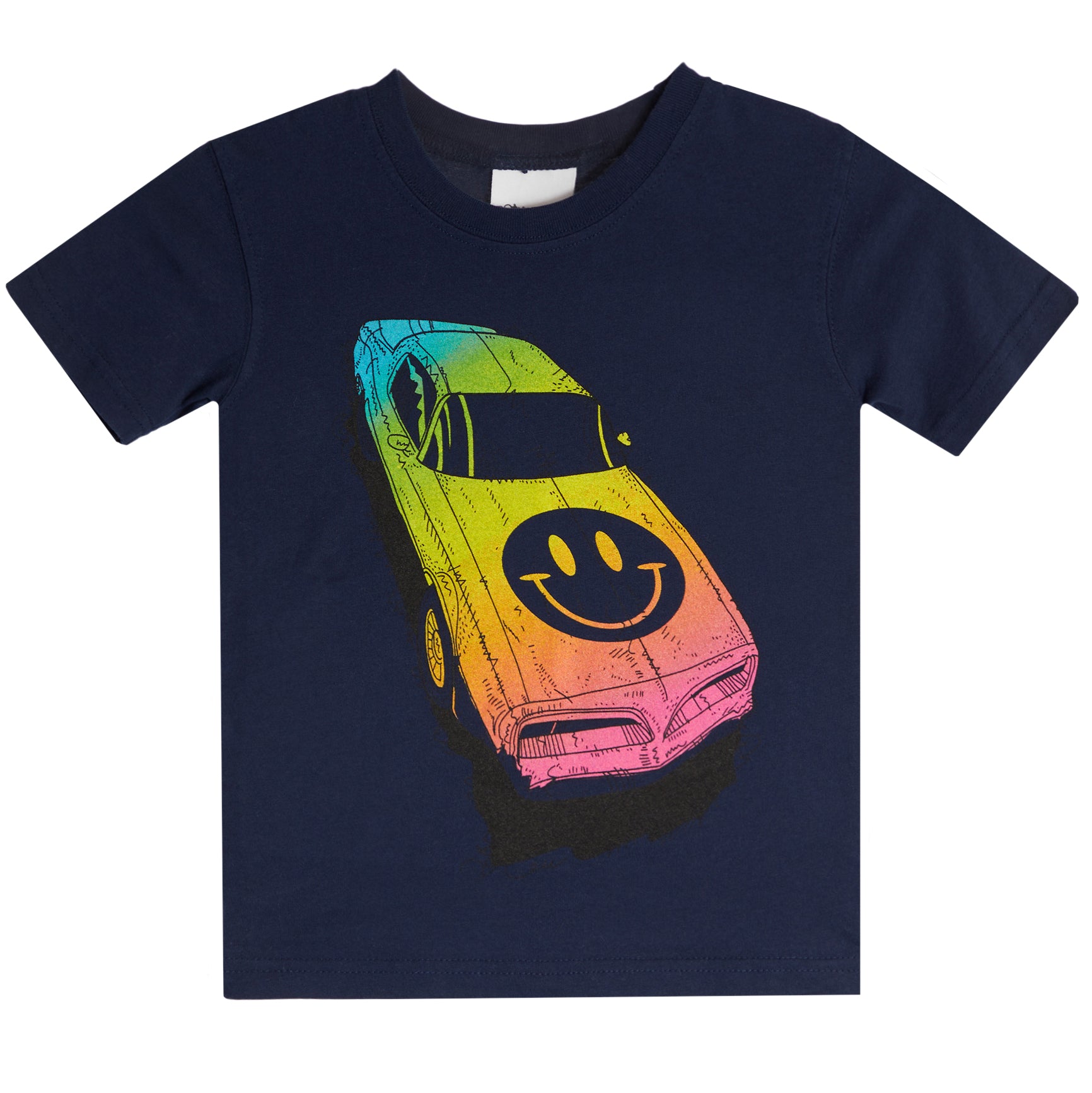 Ombre Smiley Car Tee - Denny's