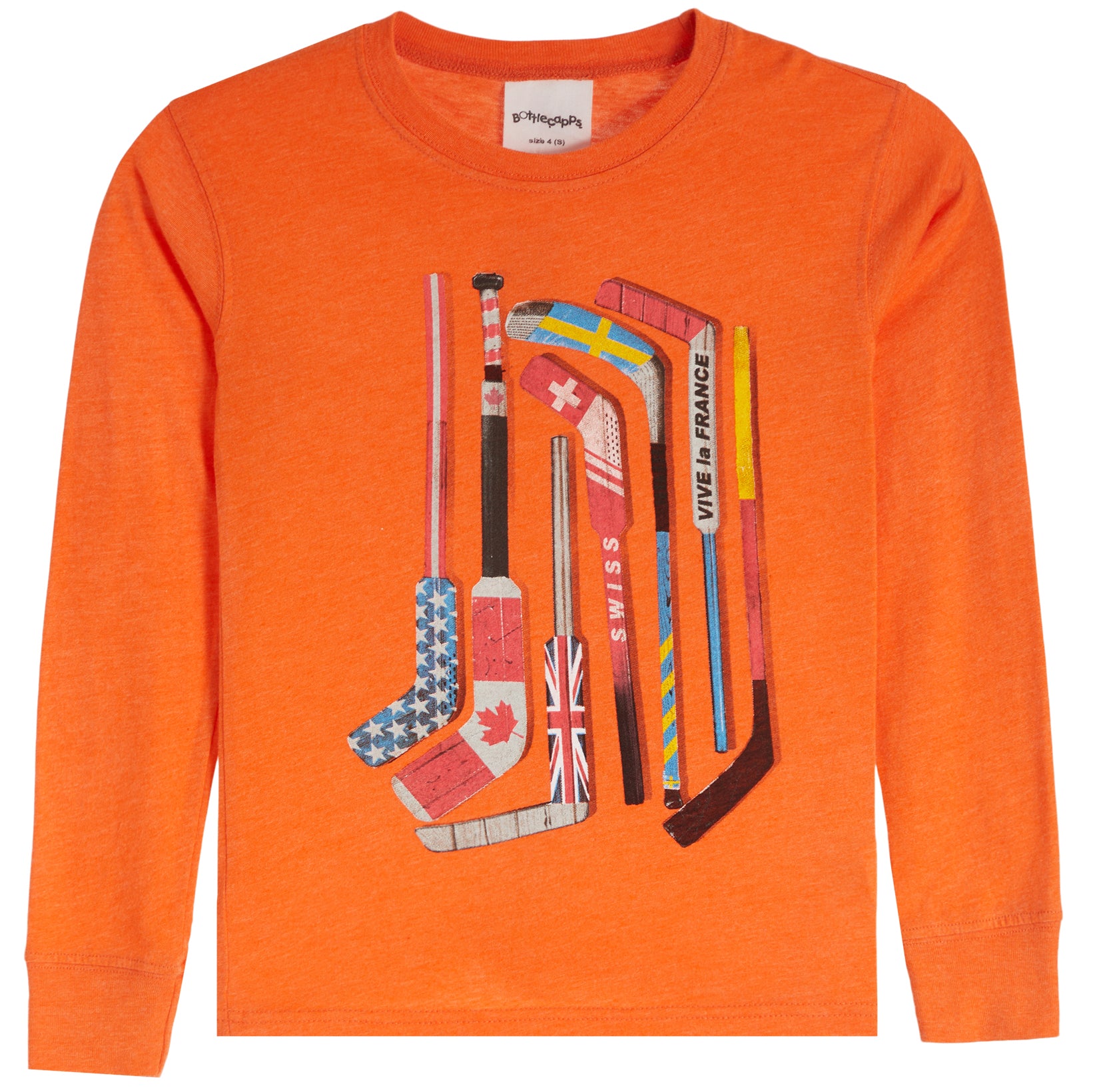 Hockey Sticks Long Sleeve Tee - Denny's