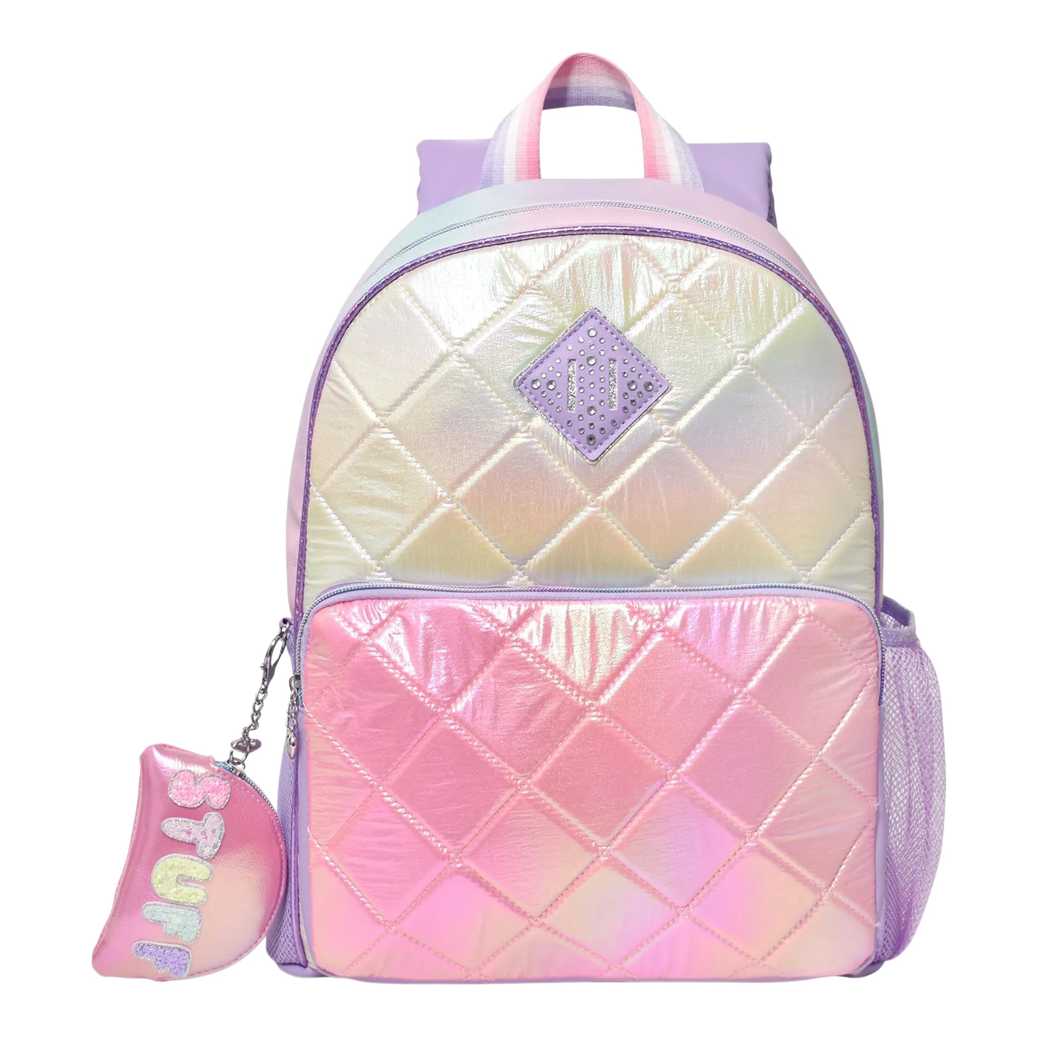 Colorblock Puffer Backpack