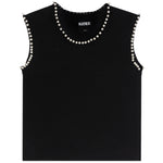 Buffy Tank With Pearl Trim - Denny's