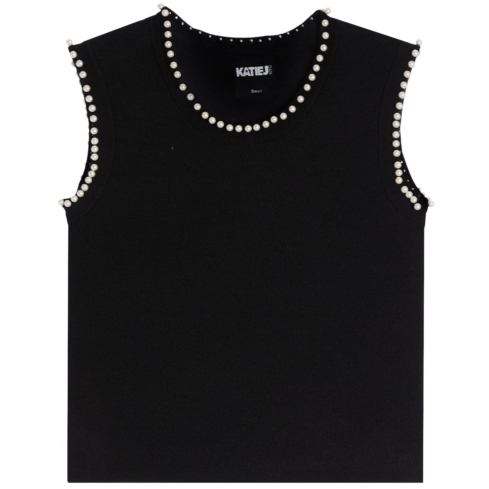 Buffy Tank With Pearl Trim - Denny's