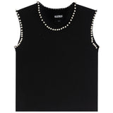 Buffy Tank With Pearl Trim - Denny's