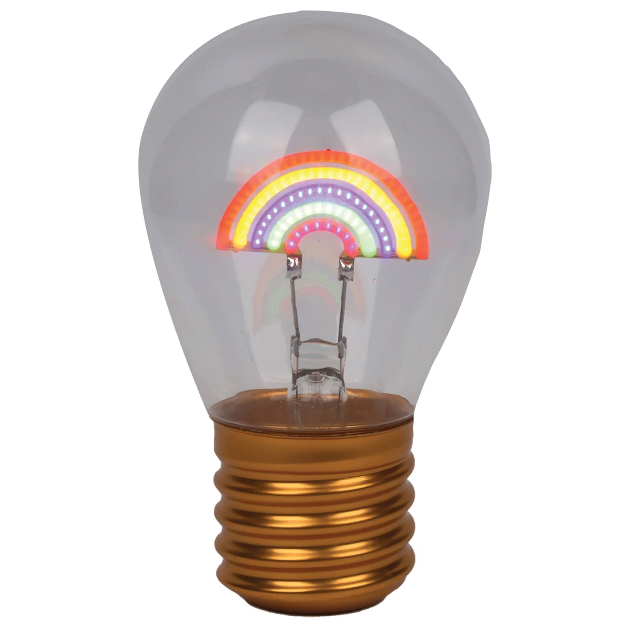 Rainbow Neon Bulb LED Light - Denny's
