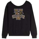 Vanderbilt Off Shoulder Sweatshirt