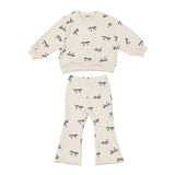 Ava Ribbon Sweatshirt Set